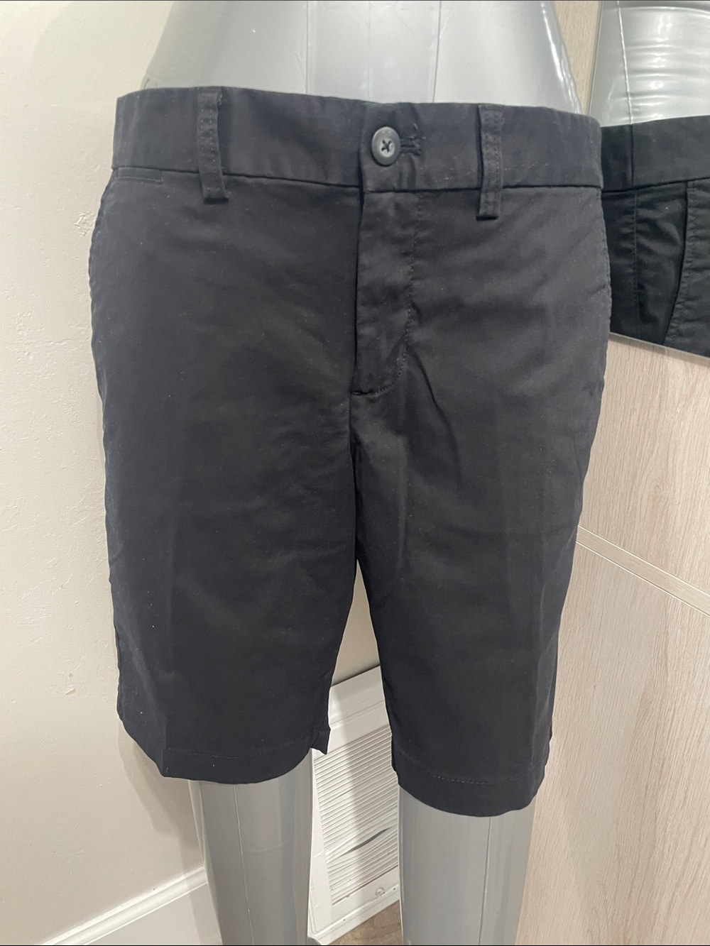 Women’s Black Classic Chino Shorts